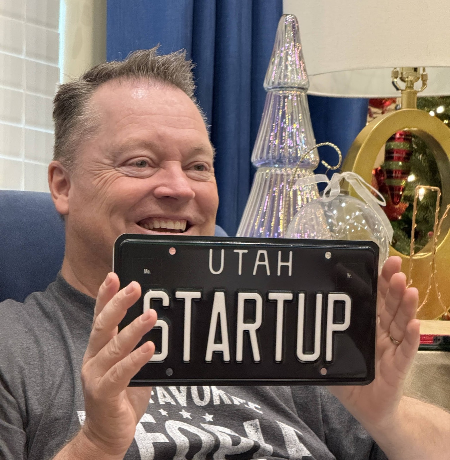 Utah STARTUP license plate