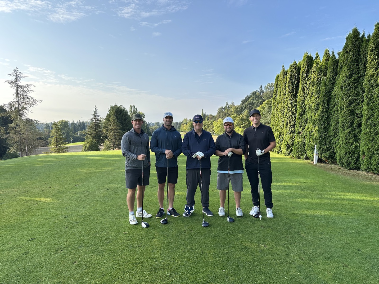 Golfing at West Seattle Golf Course